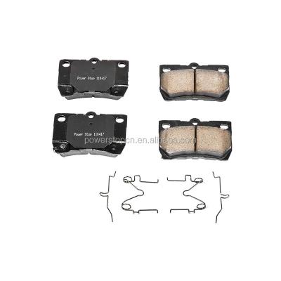 China D1113 Z17 OEM 04466-30240 Ceramic Brake Pads With Brake Rubber Shim For Lexus IS GS for sale