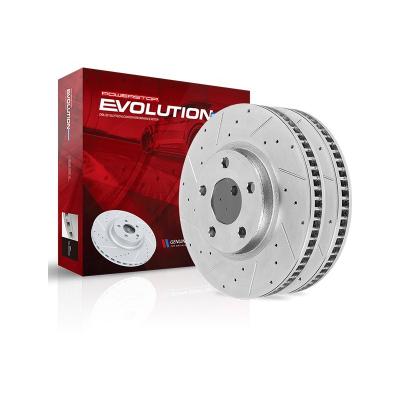 China HT250 /G3000 PowerStop EBR1204XPR Disc Brake Floating Rotor For VW 1K0615601AA for sale