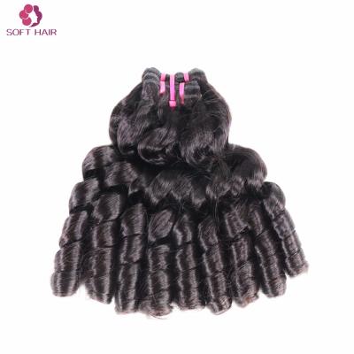 China Double 12A 100% Strong Grade 100% Unprocessed Double Drawn Hair Fumi Curl Wholesale Virgin Brazilian Hair, Wavy Fumi Hair Weave for sale