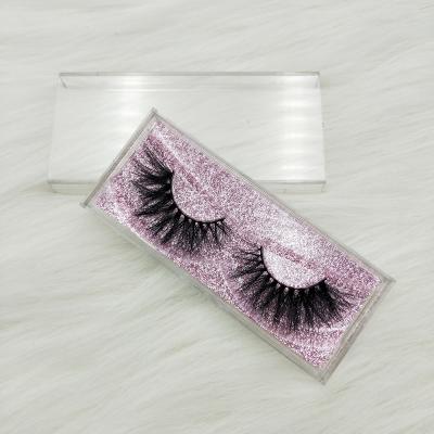 China D Crisscross Mink Lashes Eyelash Vendor Customized Boxes Mink Eyelash Wholesale Custom Label for sale