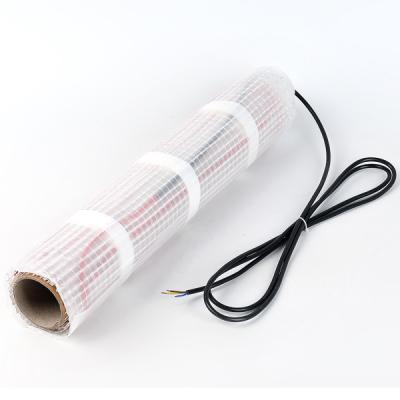 China Self adhensive fiberglass underfloor heating mat underfloor heating 150W/M2 200W/M2 accept OEM service for sale