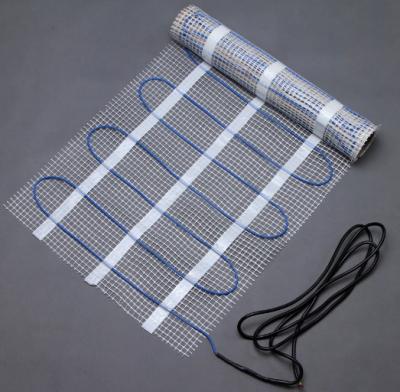 China Heating twin conductor floor heating mat 150W/M2 200W/M2 for sale