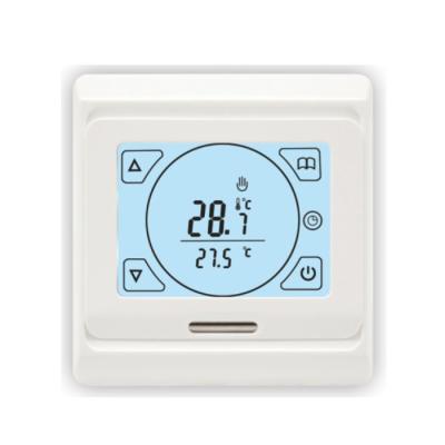 China Modern programming of the R9M Touch Screen thermostat for underfloor heating for sale