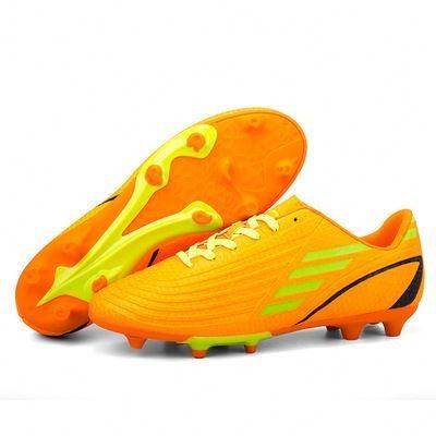 China 2021 Hot Product PU Soccer Shoes For Notch With Packing for sale