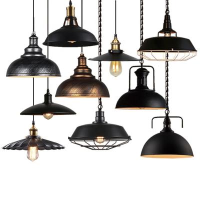 China Modern American Industrial Bar Cafe Restaurant Loft Retro Style Creative Single Head Pendant Lamp for sale