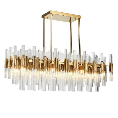 China Modern Post Modern Rectangular Creative Hotel Chandeliers Luxurious Light for sale