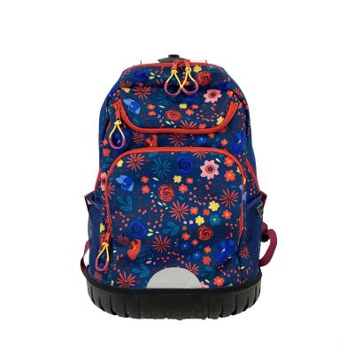 China 2020 New Kids Trolley School Backpack Boys Cartoon School Bag Waterproof Wheeled Detachable Backpack for sale