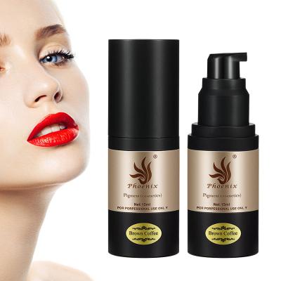 China Plant Extract Pure Eyebrow Lip Permanent Makeup Pigments Body Art Tattoo Ink for sale