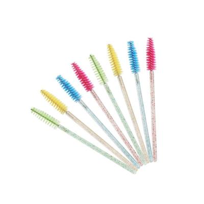 Chine L'extension Crystal Mascara Brush Disposable Eyelash de cil balayent la mèche de front à vendre