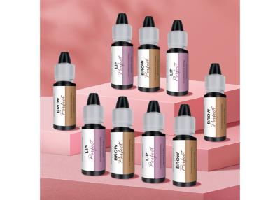 Chine OEM 6ML Micropigmentation Sourcils Cosmétiques encre émulsion maquillage permanent Pigment rouge à lèvres couleur à vendre