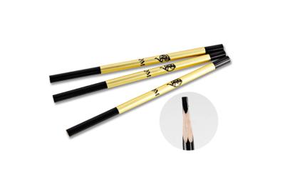 Chine Crayon de sourcil cosmétique de vente chaude pour le sourcil en bois permanent imperméable de poignée de crayon de sourcil de maquillage de conception de tatouage à vendre