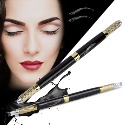 China La ceja Microblading del precio al por mayor encierra la pluma principal del tatuaje 2 para el maquillaje permanente Pen Tebori Pen Eyebrow Tattoo en venta