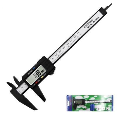 China 6 duim Plastic Vernier Caliper 150mm Elektronische Digitale Micrometer die van de Beugelmaat Hulpmiddel Digitale Heerser meten Te koop