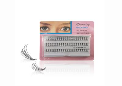 China Handmade Synthetic hair  Individual Synthetic Natural False Eyelashes for sale