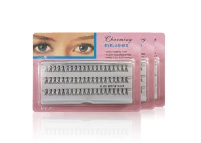 China Medium Size Natural Long Individual Synthetic False Eyelash Extensions for sale