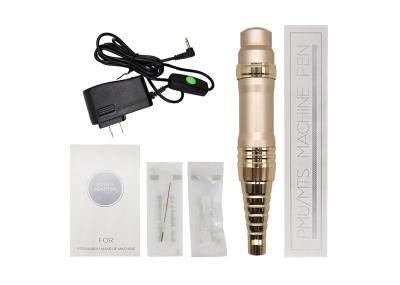 China Gold Copper 10V Microblading Pen Permanent Cosmetic Tattoo Machine for sale