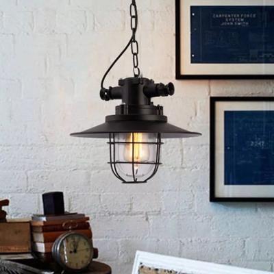 China Industrial Single Head E27 Fitting Industrial Pendant Light Antique Reproduction Lamp Marine Hanging Light for sale