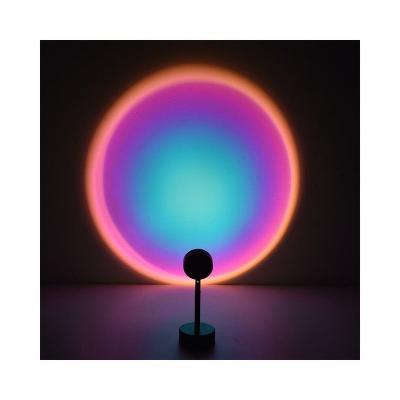 China Modern Photography Living Room Bedroom Night Rainbow Floor Table Lamps Modern Led Lights For Decoration for sale