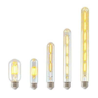 China Warehouse Hotel ST64 A60 G80 G95 G125 T45 T30 Dimmable 2W 4W 6W 8W Vintage Edison LED Bulb E27 Clear Filament LED Bulbs for sale