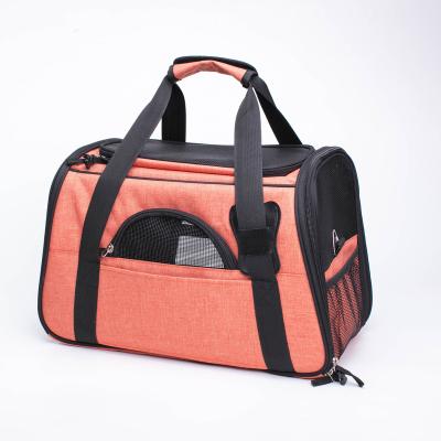 China Wholesale Viable Waterproof Adjustable Pet Travel Carrier Bag for sale