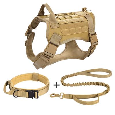 China Dogs Adjustable Tactical Dog Harness for sale