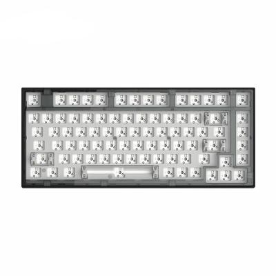 China Aluminum Factory CNC Keyboard Full RGB Kit Backlight LED Custom Mechanical Hot Swap Keyboard Kit for sale