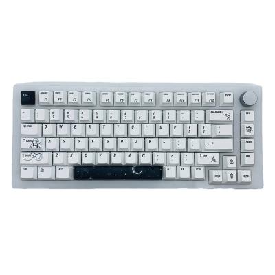 China Hot Swap Axis Base Kit Aluminum Mechanical Axis Factory Customized Keyboard Wireless Mechanical Keyboard Kit for sale