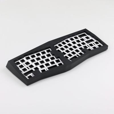 China Custom Aluminum OEM CNC Machined Carbon Fiber Aluminum CNC Milling CNC Machined Keyboard With Laser Cut for sale