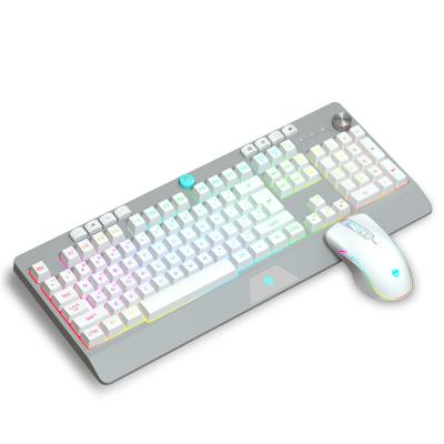 China Best Selling Anti-ghosting Ergonomic Keyboard 113 Keys Water Proof Backlit Mechanical Gaming Keyboard for sale