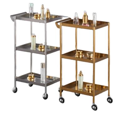 China Gemei Modern Large Style Beauty Salon Cabinet Trolley Single Trolley Factory Supply Modern For Salon Club for sale