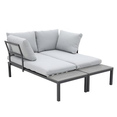 China Modern high quality outdoor furniture sofa with bed garden sofa set outdoor seat patio sofa bed for sale