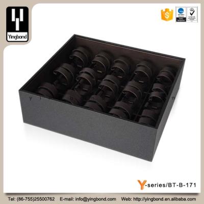 China Jewelry Store 30 C Leather Ring Watch Box Watch Storage Box Watch Tray for sale