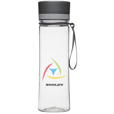 China Sustainable Portable 1000ML Colored Tritan Plastic Water Bottle With Mouth And Lanyard for sale