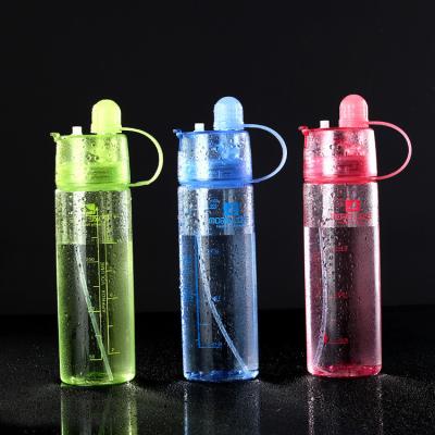 China Sustainable Empty Plastic Spray Bottles For Drinking Water Fine Mist Bottle With Spray Hole for sale