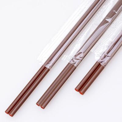 China Disposable Plastic Stick Straw Disordered Person Coffee Stir Stick Stirer Straw for sale