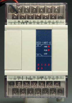 China RS232 And RS485 PLC Programmable Logic Controller 14 I/O Pulse Output for sale