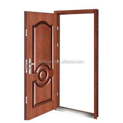 China UV-proof Copper Color 3D Design Entrance Metal Exit Doors Models à venda