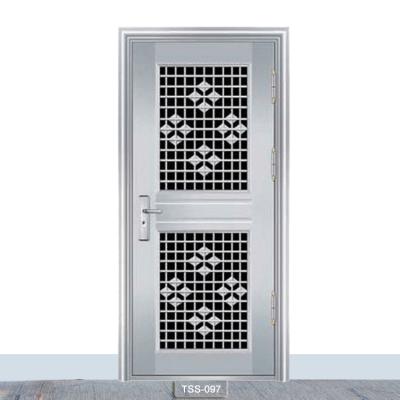 China Security china steel door door grill design catalogue iron door wrought iron security gate for sale