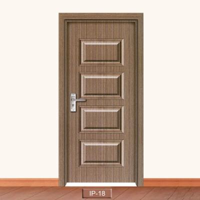 中国 TOF Australia Standard Modern PVC Coated MDF Interior Door mdf 販売のため