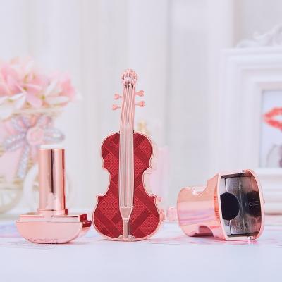 China 12.1mm Empty Luxury Violin Tube Cosmetics Container Lipstick Container Lipstick Plastic Container 12.1mm for sale