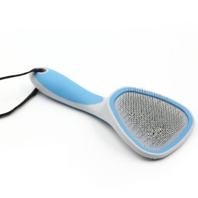 China Viable Massage Deshedding Dematting Pin And Bristle Brush Comb Pet Grooming Tool for sale