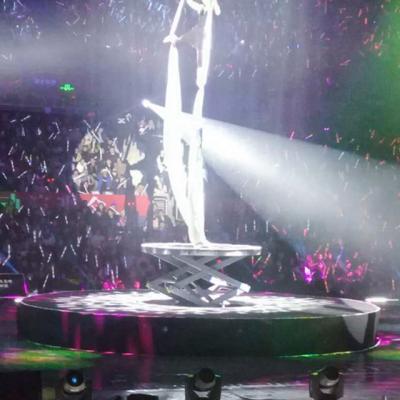 China Custom Theater Hydraulic Lifting Stage And Electric Rotating Stage For Theater for sale