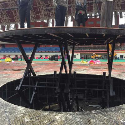 China Custom Electric Rotary Stage And Lift Rotary Stage Concert Lift Platform for sale