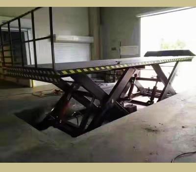 China Hydraulic Shear Fork Lift Custom Fixed Platform, Lifting Rotary Stage, Automobile Cabin for sale