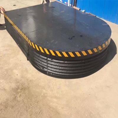 China Custom Hydraulic Lifting Platform Electric Hydraulic Lift Electric Rotary Stage for sale