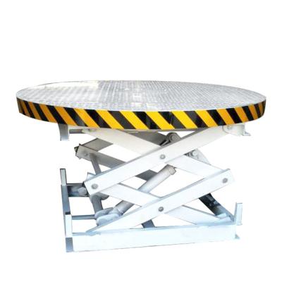 China Custom Electric Hydraulic Wedding Platform Automobile Turntable Rotary Lifting Stage for sale