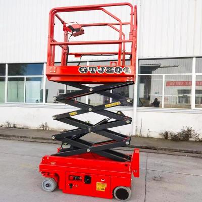 China Professional hotel manufacture of 8m 10m 12m 14m Hydraulic Mobile Crawler Lift Telescopic Lift Platform for sale