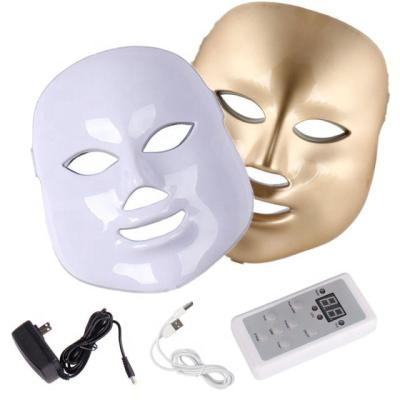 China Skin Revitalizer 7 Color LED Mask Beauty Equipment Photon Light Therapy Facial Led Face Mask for sale