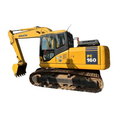 China Used Crawler Excavator PC160-7 Used Komatsu Excavator Excellent Performance Hydraulic Excavator With Powerful Engine 0.5-1mÂ ³ for sale