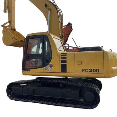 China KOMATSU PC200 2020 years only 1000hours used crawler excavator PC200-6 used KOMATSU hydraulic excavator with cheap price 0.5-1m² ³ for sale